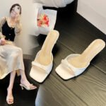 Korean style outer wear flip flops women - Image 5