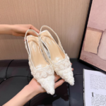 Flower high heels for women - Image 5