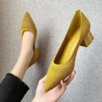 pointed toe single shoes