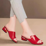 sandals for women medium thick heels - Image 2