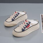 half-slippers women's high-end mesh sandals - Image 2