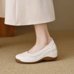 casual shallow mouth single shoes lazy shoes - Image 8
