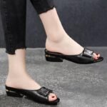 2025 new style with skirt flip flops - Image 4