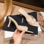 Patent leather high-heeled sandals 2025 - Image 2