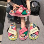 35 size Yi’erkang Internet celebrity graffiti slippers for women - Image 4