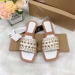outdoor wear square head women's shoes slippers - Image 3
