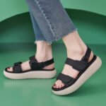 new style outdoor simple casual one-strap beach sandals for women