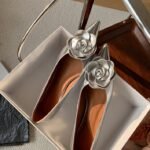 Lady French Kitten Heel Single Shoes for Women