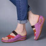 Slippers for women Retro Thick-soled - Image 2