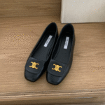 shallow mouth flat slip-on lazy shoes grandma shoes