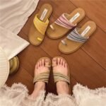 Korean version of flat-soled slippers for women - Image 2