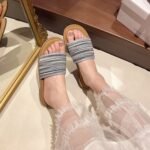 Bohemian flat-soled woven flip flops for women - Image 10