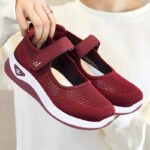 Women's shoes all-match summer Velcro middle-aged and elderly mothers' shoes
