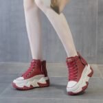 winter new niche high-top women's shoes thick-soled casual versatile sports shoes - Image 9