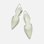 Simple Pointed Toe Square Heel Sandals Women's High Heel Strap Fashion Women's Shoes - Image 2
