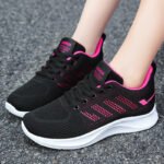 sports shoes versatile casual shoes fly woven mesh shoes