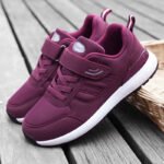 new middle-aged and elderly sports shoes soft sole casual couple style dad's shoes walking shoes - Image 10