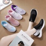 Women's sports shoes, new autumn running shoes, lightweight breathable mesh shoes, fly woven shoes - Image 8