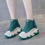 winter new niche high-top women's shoes thick-soled casual versatile sports shoes - Image 4