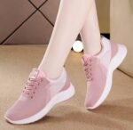 Women's sports shoes, new autumn running shoes, lightweight breathable mesh shoes, fly woven shoes - Image 5