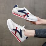 Korean casual single shoes, breathable soft sole, mesh, lightweight, classic style. - Image 7