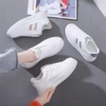 New spring style white sneakers for women, trendy sports shoes - Image 7
