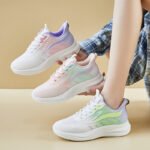 Trendy Korean style women's flyknit sneakers, spring 2025 - Image 9