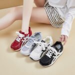 women's platform sneakers, student sports running  casual shoes - Image 6