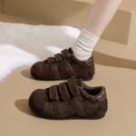 Winter Big Head White Sneakers, New Korean Style, INS Style, Women's Student Sports Sneakers,