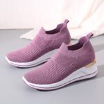 Women's sneakers, versatile, thick-soled, breathable, casual,