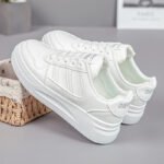 New spring style white sneakers for women, trendy sports shoes - Image 8