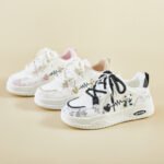 White Sneakers for Women, Thick Sole, Height Increasing, Sporty Sneakers, - Image 6