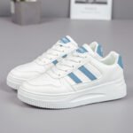 New spring style white sneakers for women, trendy sports shoes - Image 5