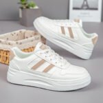 New spring style white sneakers for women, trendy sports shoes - Image 9