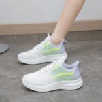 Trendy Korean style women's flyknit sneakers, spring 2025 - Image 6