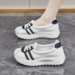 Korean style women's sneakers, student running sports casual shoes - Image 3