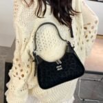 New High-End Versatile Shoulder Bag Fashionable Leopard Print Crossbody Bag