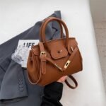 Large Handbag Women's New Platinum Kelly Bag