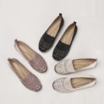 Summer Casual Breathable Rhinestone Slip-on Platform Fisherman Shoes - Image 2