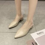 New style women's slippers with pointed toe, Korean style, versatile, trendy, suitable for outdoor wear - Image 5