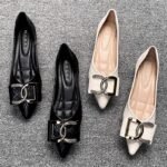 new style, shallow mouth, pointed toe, all-season, versatile, soft sole, plus size, comfortable women's shoes. - Image 4