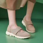 Non-Slip Breathable Women's Single Shoes with Color-Blocking Design - Image 7