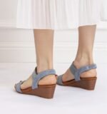 Women's sandals with Roman shoes fairy style new summer plus size wedge fashion women's shoes - Image 5