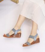 Women's sandals with Roman shoes fairy style new summer plus size wedge fashion women's shoes - Image 4
