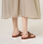 Clip Toe Sandals Women's Outwear Fashionable Summer New All-match Dung-feeling Non-slip Vacation Beach Slippers - Image 2