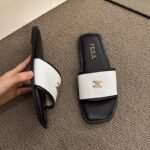 new fashionable French style sandals, soft sole, beach flip-flops. - Image 4