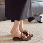 Simple metal buckle slip-on toe sandals for women, 2026 summer new arrival, fairy-style fashionable beach sandals. - Image 7