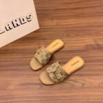 New Trendy Fashion Soft-Soled Sandals Fairy Style Low-Heel Slide Sandals - Image 6