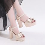 New Soft Leather, Thick Sole, Height-Increasing, Comfortable, Breathable, Lightweight Women's Shoes - Image 3