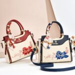 Mother's Day Gift Embroidered New Chinese Style Large-Capacity Handbag for Ladies, Elegant and High-End Crossbody Bag for Mothers - Image 4